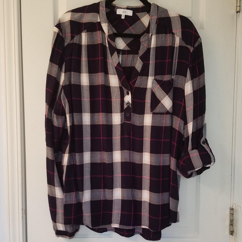 EUC Napean Sea Rd Bellucci Button Up Top XXL